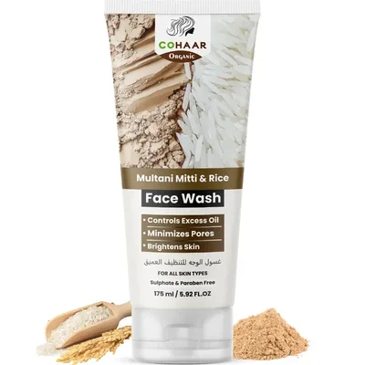 Multani Mitti & Rice Facewash