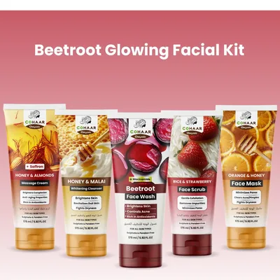 Beetroot Glowing Facial Kit