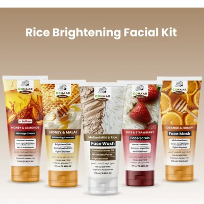 Rice Brightening Facial Kit